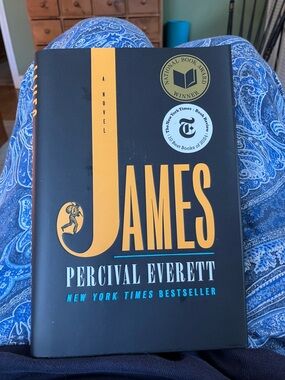 James by Percival Everett - Black & Gold Hardcover